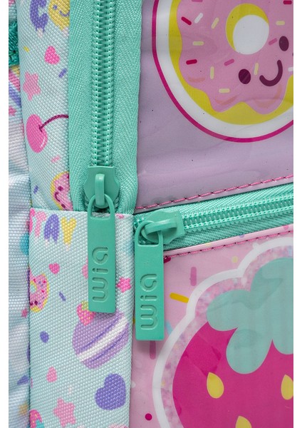 Pembe Dondurma Desenli Kız Çocuk Okul Çanta Seti (3 Parça) fırsatları