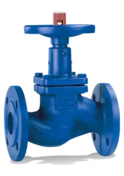 Metal Körüklü Vana Pn 16 Dn 65 Glob Vana Boa-H GG25