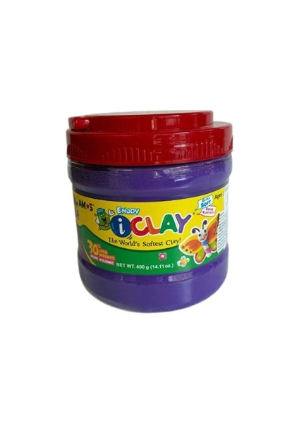 Proje Hamuru-I Clay Mor 400GR Kavanoz
