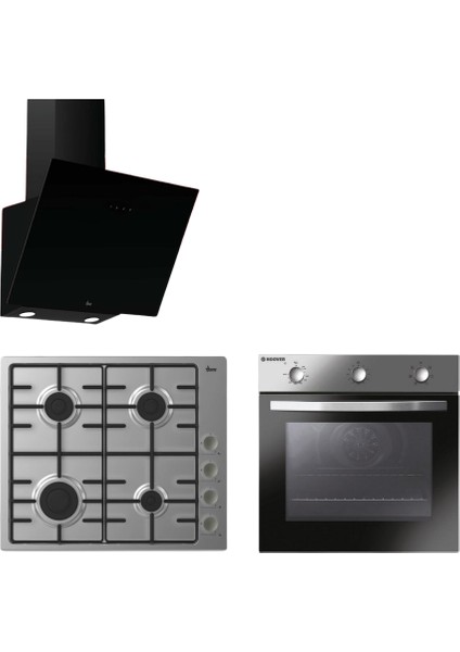 Cavino Ankastre Set (HDG6C1GBTK + HHW6LMX + HON602X-TN)