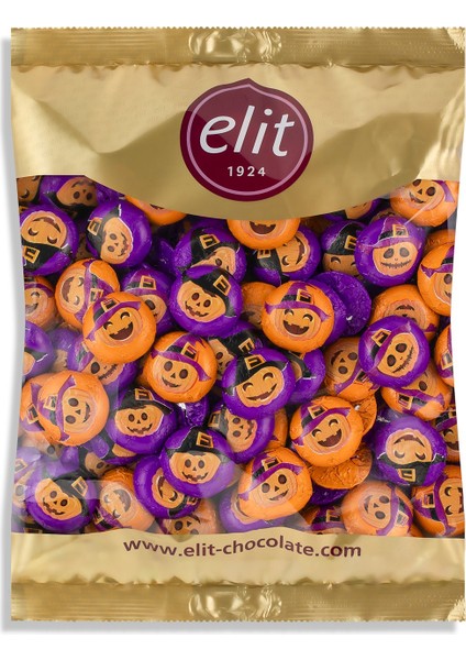 Halloween Emoji Sütlü Çikolata 1kg Glutensiz