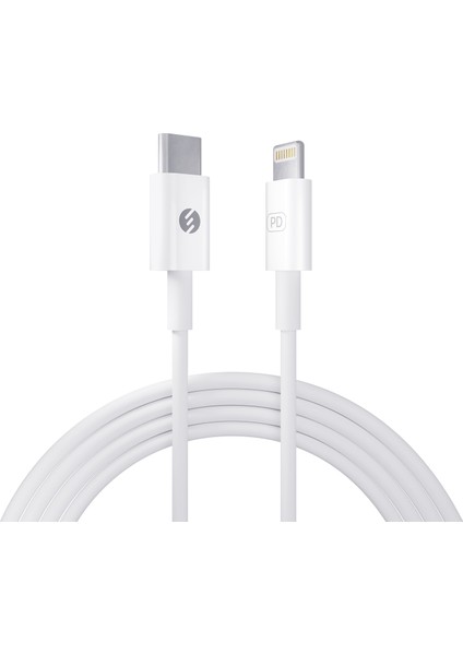 SL-C120 35W Quick SUPER Charge 1m PD Type C to Lightning Hızlı Data ve Şarj Kablosu