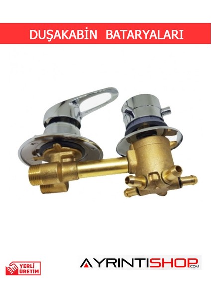 Ayrıntıshop Duşakabin Kompakt Bataryaları 5 Yollu Sistem