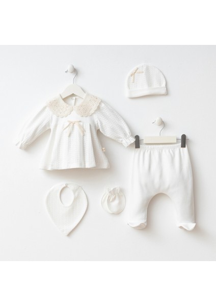 7084 Mnz Marka Natalia Yeni Doğan Hastane Çıkışı Kız 5'li Set