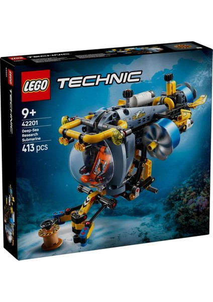 Nessiworld 42201 LEGO Technic Derin Deniz Araştırma Denizaltısı 413 Parça +9 Yaş