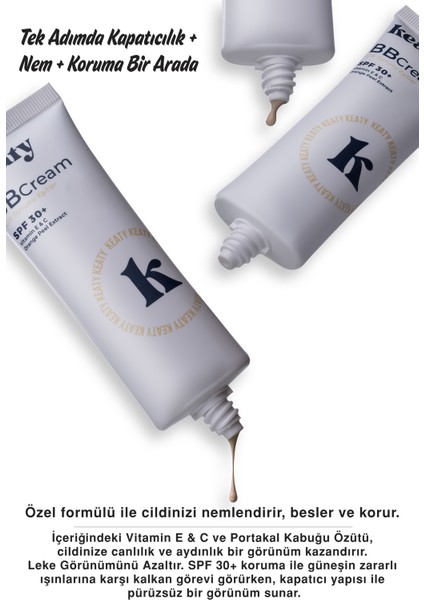 Bb Krem Spf 30+ Medium | Yüksek Kapatıcılık, Leke Karşıtı ve Aydınlık Etki | 50ML indirimleri