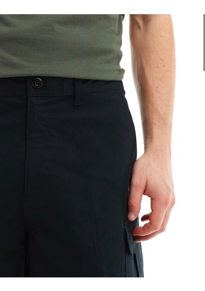 Club Woven Cargo Short Siyah Erkek Şort indirimleri