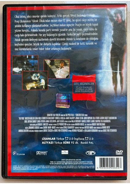 Korkunç Havuz DVD (Orijnal Dönem Baskı Dvd) fiyatları
