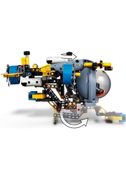 Nessiworld 42201 LEGO Technic Derin Deniz Araştırma Denizaltısı 413 Parça +9 Yaş indirimleri