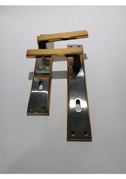 Aynalı Oda Kapı Kolu – Alüminyum Saten – 1 Takım - No: 6-1 modelleri