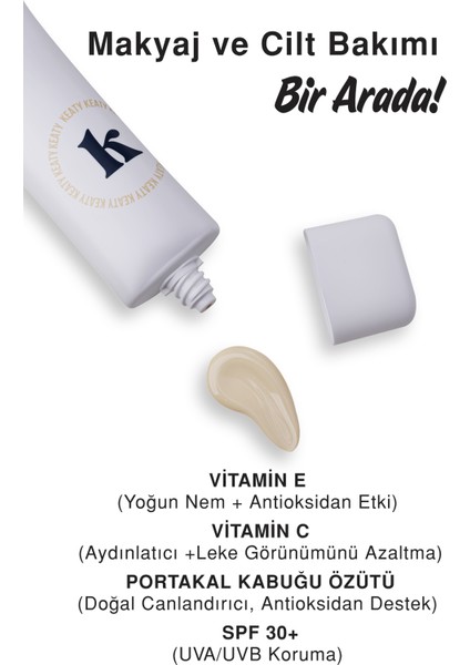 Bb Krem Spf 30+ Light | Yüksek Kapatıcılık, Leke Karşıtı ve Aydınlık Etki | 50ML modelleri