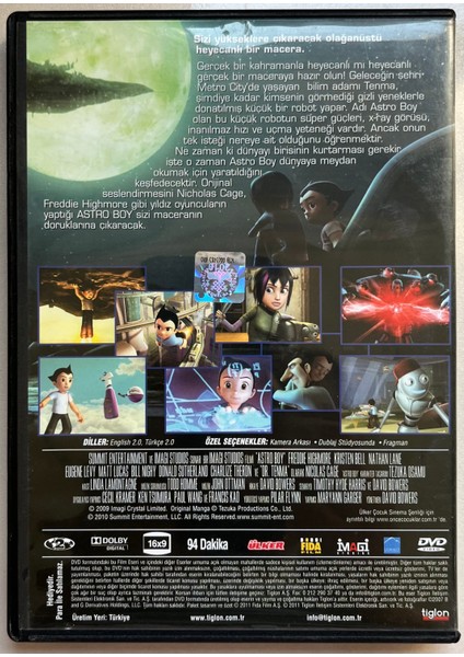 Astro Boy DVD (Orijnal Dönem Baskı Dvd) fiyatları