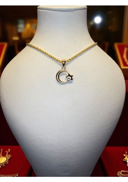 22 Ayar Ay Yıldız Kolye Ucu fiyatları