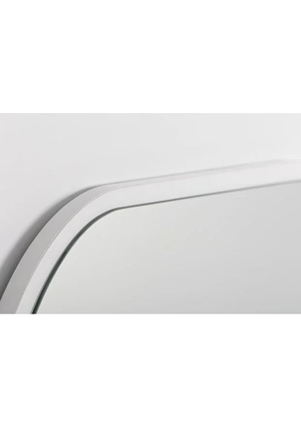 Flora Alize Beyaz Dresuar | Aynalı Çekmeceli Dresuar (90X32 Cm)