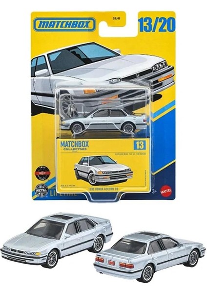 Koleksiyon Araçlar 1990 Honda Accord Cb GBJ48 - JCL27