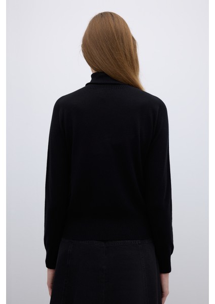Balıkçı Yaka Triko Siyah K2671001_001 fiyatları