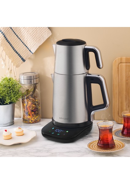 Vision Steel Çay Makinesi Inox