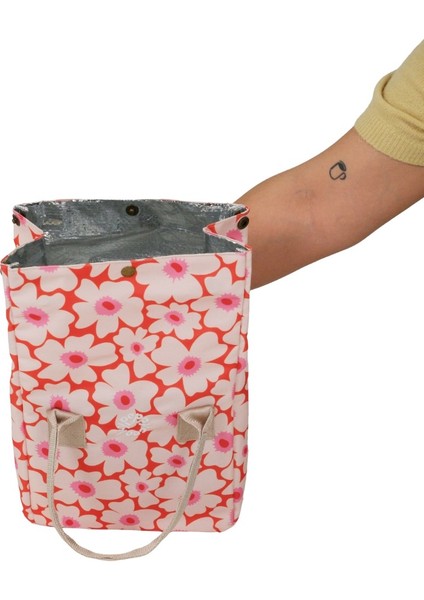 Peppythings Daisy Çiçekli Renkli Termal Yemek Çantası fırsatları
