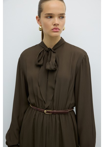 %100 Deri Kemer Acı Kahve K2682102_223