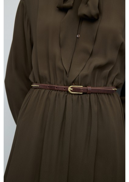 %100 Deri Kemer Acı Kahve K2682102_223 modelleri