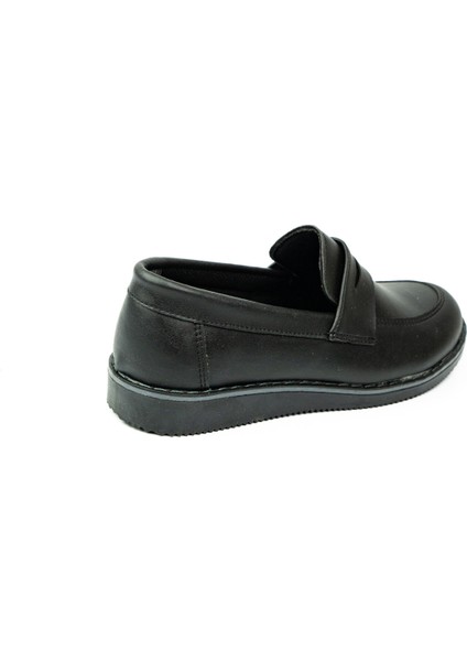 Babalı Minican 173 Siyah Mokasen Erkek Çocuk Günlük Ayakkabı fırsatları