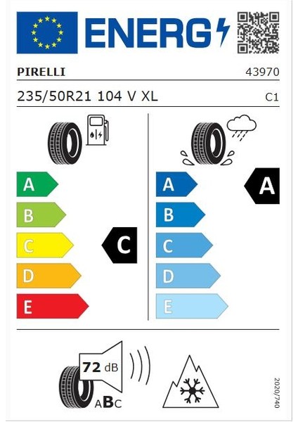 235/50 R21 104V Xl Scorpion Winter 2 Elect Oto Kış Lastiği (ÜRETIM:2024) fiyatları