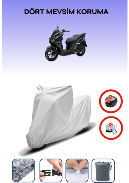 Sym Jet 14 Evo 200 Plus Uyumlu Motorsiklet Branda, Motor Örtüsü