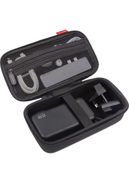 Mobil Aksesuarlar Için Seyahat Düzenleyici - Siyah