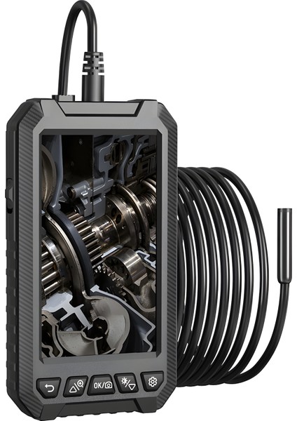 5003-2 Endoskop Kamera | 10M Kablo, 5" IPS Ekranlı, 2.0mp Hd Lens, Boru ve Motor Iç Görüntüleme fiyatları