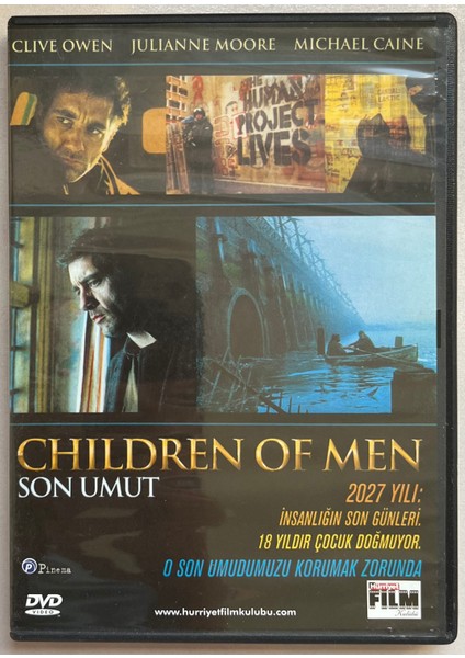 Son Umut (Children Of Men) DVD (Orijnal Dönem Baskı Dvd)