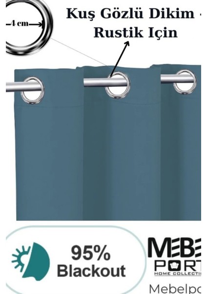 Blackout Fonluk Kuşgözü Dikim Şekli Tek Kanat fiyatları