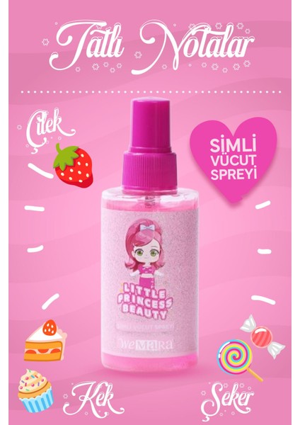 Lıttle Prıncess Beauty Pembe Shımmer Body Mıst 125 ml