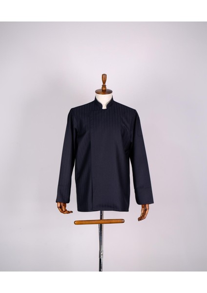 Aşçı Ceketi Ithal Kumaş Desenli Unisex Çıtçıtlı Uzun Kollu Chef Aşçı Mutfak Ceketi