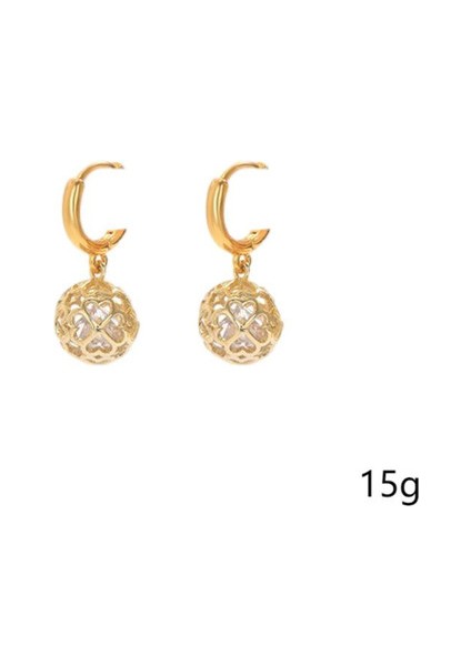 EH4759-6 Altın Tonlarında Ajur Zirkonyum Kadın Küpeleri (Yurt Dışından) fiyatları