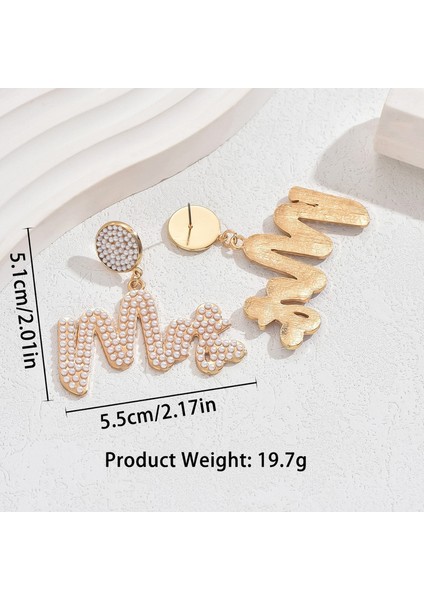 EH4659-3 Altın Tatlı ve Şık Inci Işlemeli Kadın Küpeleri (Yurt Dışından) fiyatları