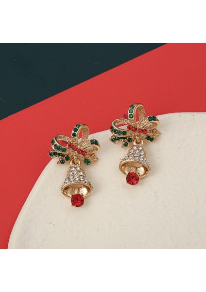 EH2172 Altın Noel Yılbaşı Çanı Kadın Küpeleri (Yurt Dışından) fiyatları