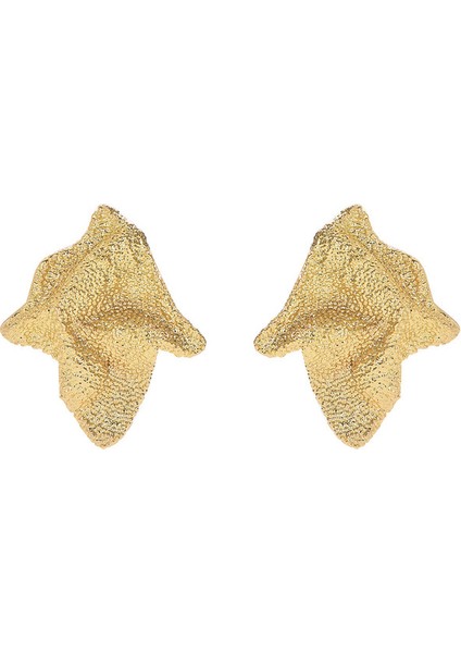 EH4757-8 Altın Geometrik Çok Yönlü Tasarım Kadın Küpeleri (Yurt Dışından)