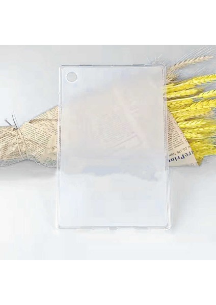 Galaxy Tab A8 10.5 SM-X200 (2021) Kılıf Uyumlu Ata Tablet Süper Silikon Kapak-Renksiz fiyatları