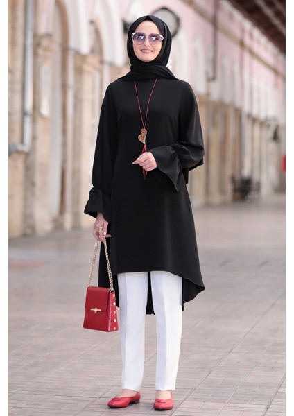 Feryal Büyük Beden Pantolon Tunik Tesettür Takım