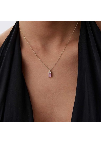 Pink Baget Kolye