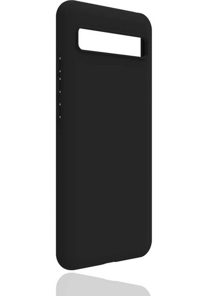 Tcl 10 Plus Kılıf Ata Biye Silikon-Siyah