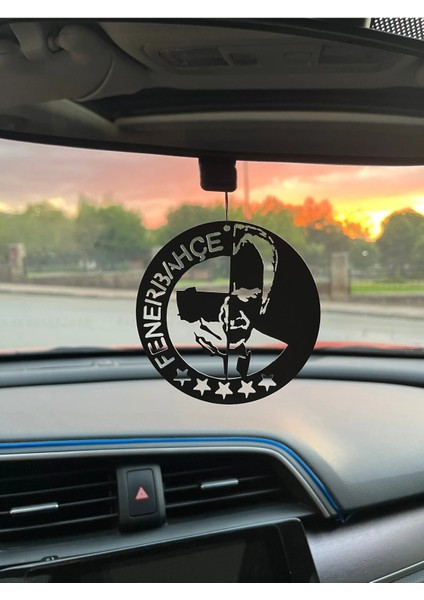 Atatürk & Fenerbahce Metal Araç Aynalık