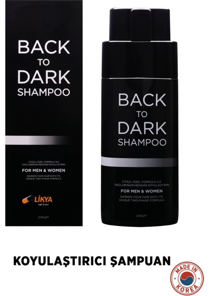 Back To Dark Shampoo indirimleri