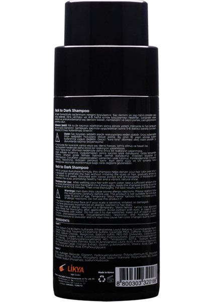 Back To Dark Shampoo