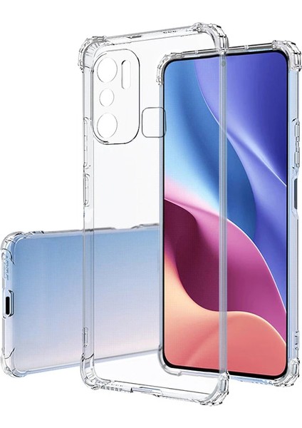 Infinix Hot 20I Kılıf Ata 2mm Anti Shock Silikon-Renksiz