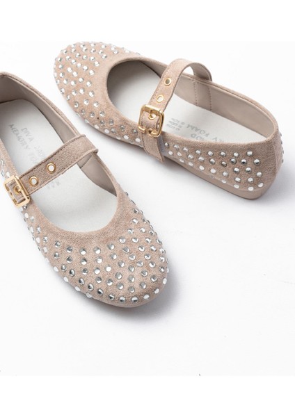 DM-6020 Bej Troklu Baret Tokalı Günlük Kadın Babet indirimleri