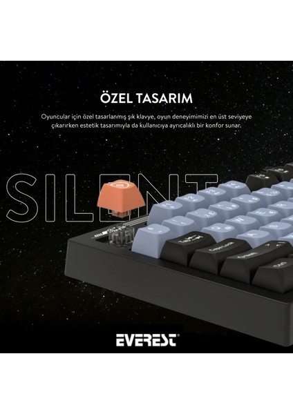 Kb-98 Sessiz Rainbow Q Türkçe Klavye Membrane Oyuncu Klavyesi Gaming Klavye fiyatları