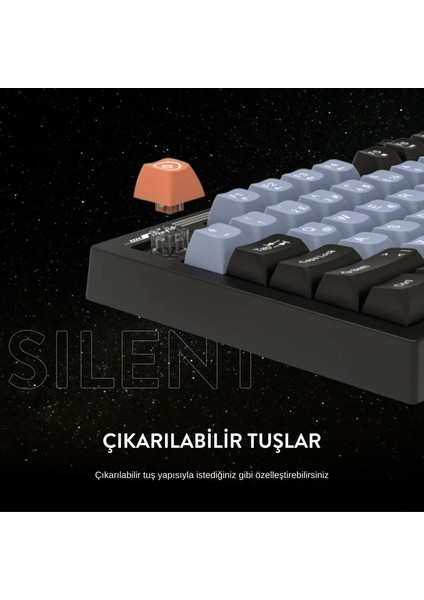 Kb-98 Sessiz Rainbow Q Türkçe Klavye Membrane Oyuncu Klavyesi Gaming Klavye fırsatları