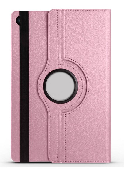 Galaxy Tab A9 Plus Uyumlu Ata Dönebilen Standlı Kılıf-Pembe