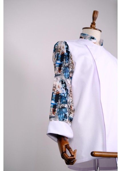 Aşçı Ceketi Ithal Kumaş Desenli Unisex Çıtçıtlı Uzun Kollu Chef Aşçı Mutfak Ceketi indirimleri